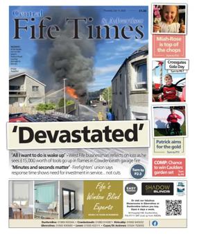 Cover of Central Fife Times