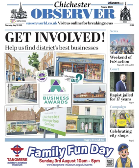 Cover of Chichester Observer