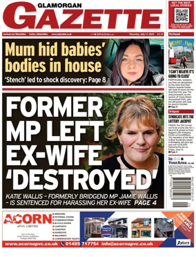 Cover of Glamorgan Gazette