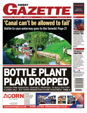 Cover of Gwent Gazette