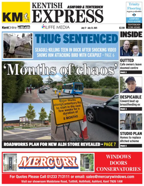 Cover of Kentish Express Ashford & District