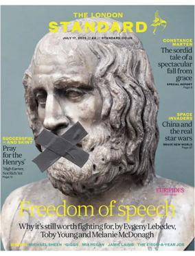 Cover of London Evening Standard (West End Final A)