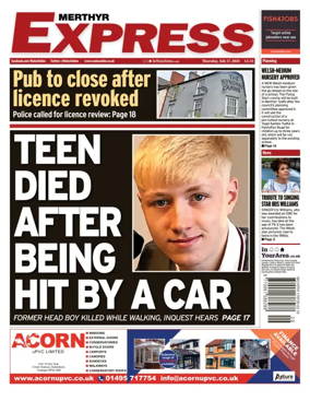 Cover of Merthyr Express