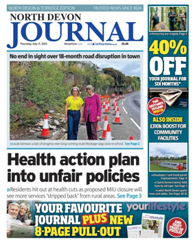 Cover of North Devon Journal