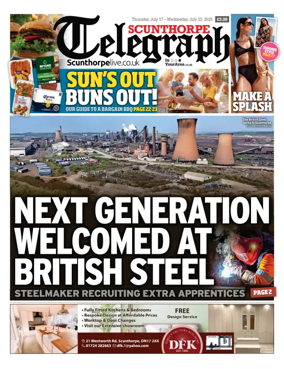 Cover of Scunthorpe Telegraph