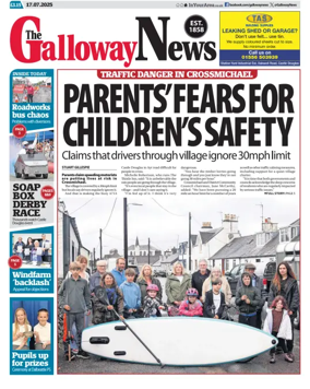 Cover of The Galloway News