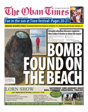 Cover of The Oban Times