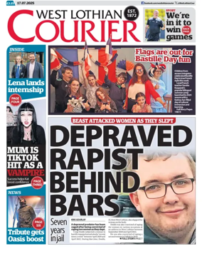 Cover of West Lothian Courier