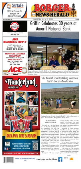 Cover of Borger News-Herald