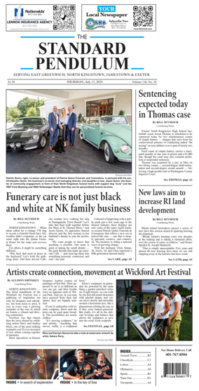 Cover of East Greenwich Pendulum