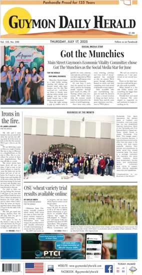 Cover of Guymon Daily Herald