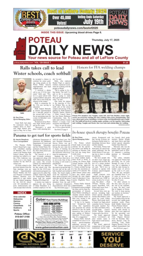 Cover of Poteau Daily News