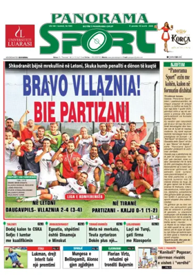 Cover of Panorama Sport (Albania)