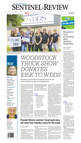 Cover of Sentinel-Review (Woodstock)