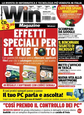 Cover of Win Magazine