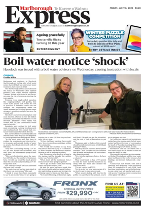 Cover of Marlborough Express