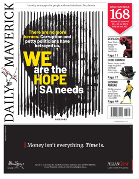 Cover of Daily Maverick