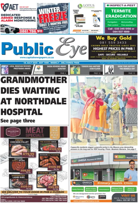 Cover of Public Eye (South Africa)
