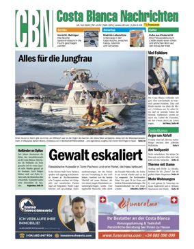 Cover of Costa Blanca Nachrichten