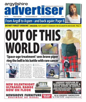 Cover of Argyllshire Advertiser