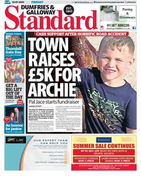 Cover of Dumfries & Galloway Standard