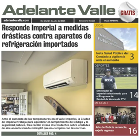 Cover of Adelante Valle