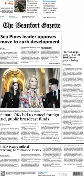 Cover of The Beaufort Gazette