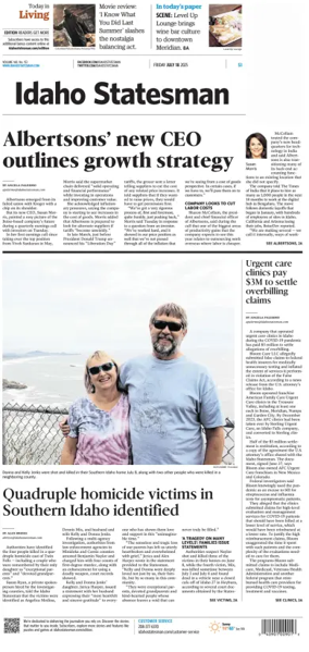 Cover of The Idaho Statesman