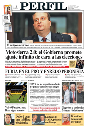 Cover of Perfil (Sabado)