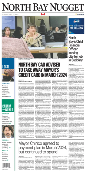 Cover of North Bay Nugget