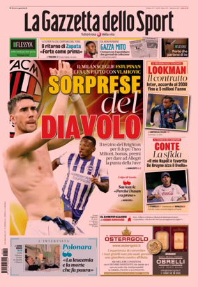 Cover of La Gazzetta dello Sport - Bologna