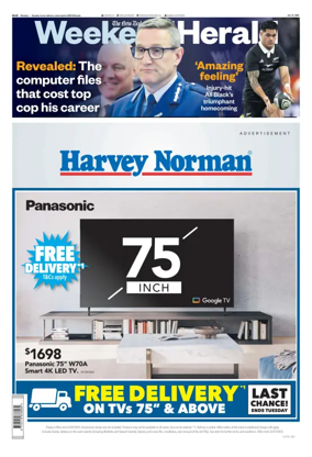 Cover of Weekend Herald