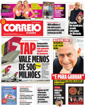 Cover of Correio da Manhã Weekend