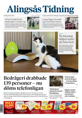 Cover of Alingsås Tidning