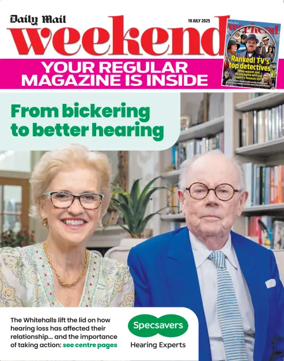 Cover of Daily Mail Weekend Magazine