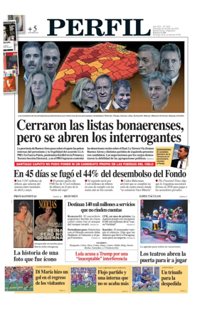 Cover of Perfil (Domingo)