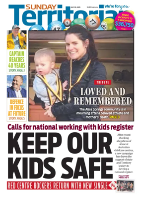 Cover of Sunday Territorian