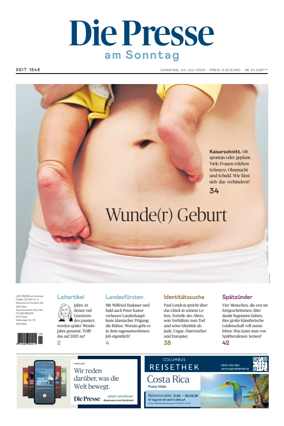 Cover of Die Presse am Sonntag