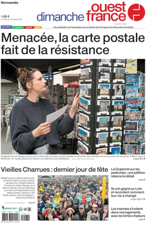 Cover of Dimanche Ouest France (Normandie)