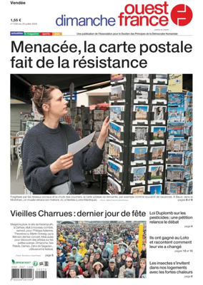Cover of Dimanche Ouest France (Vendee)