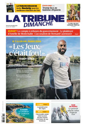 Cover of La Tribune Dimanche (France)