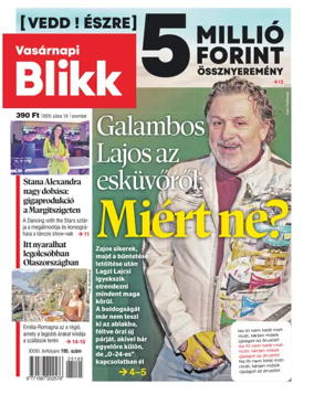 Cover of Vasárnapi Blikk