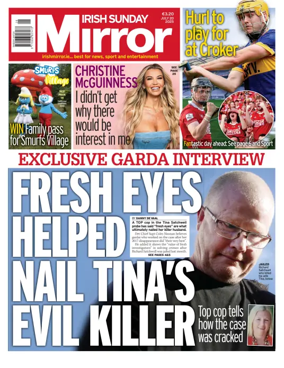 Cover of Irish Sunday Mirror