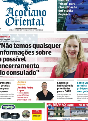 Cover of Acores Magazine