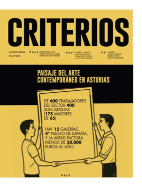 Cover of Criterios | La Nueva España