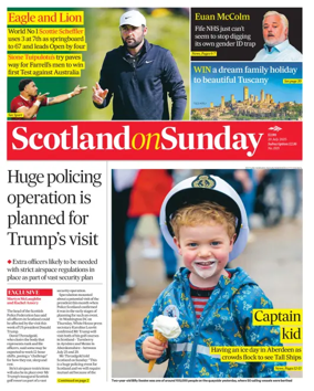 Cover of Scotland on Sunday