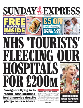 Cover of Sunday Express