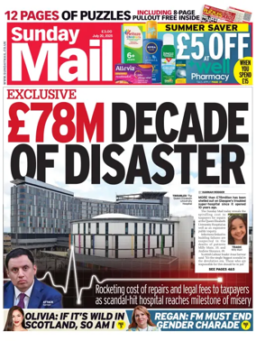Cover of Sunday Mail (UK)