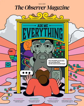 Cover of The Observer Magazine