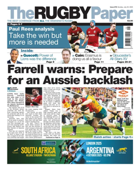 Cover of The Rugby Paper